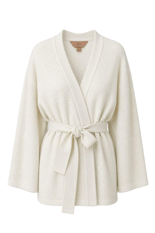 CASACO TRICOT TAMARA OFF WHITE