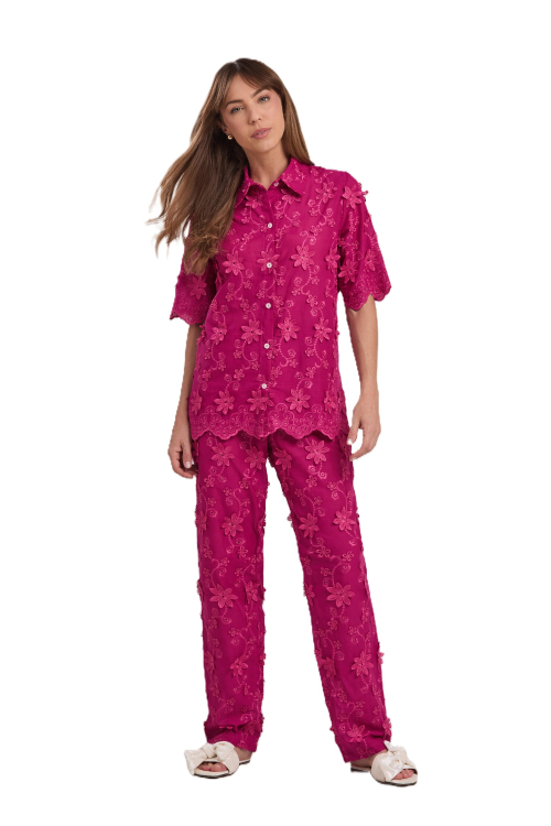 CONJUNTO DE LAISE GARDEN 2025 3D PINK