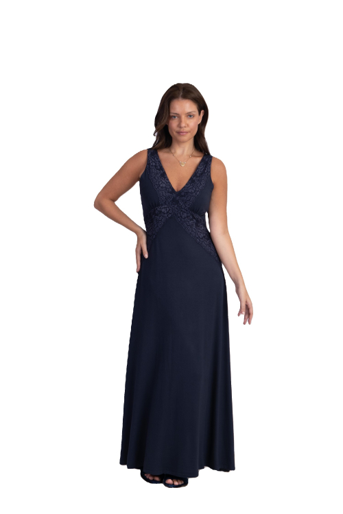 CAMISOLA LONGA OUR LINE AZUL MARINHO