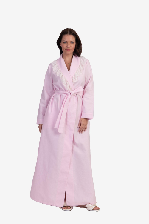 ROBE LONGO PIQUET ROSA
