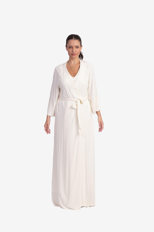Conjunto CAMISOLA E ROBE  off white NEW ETernité 