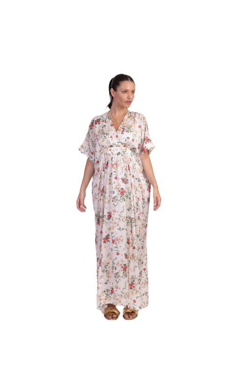 KAFTAN LONGO JOLIE 2024 OFF WHITE