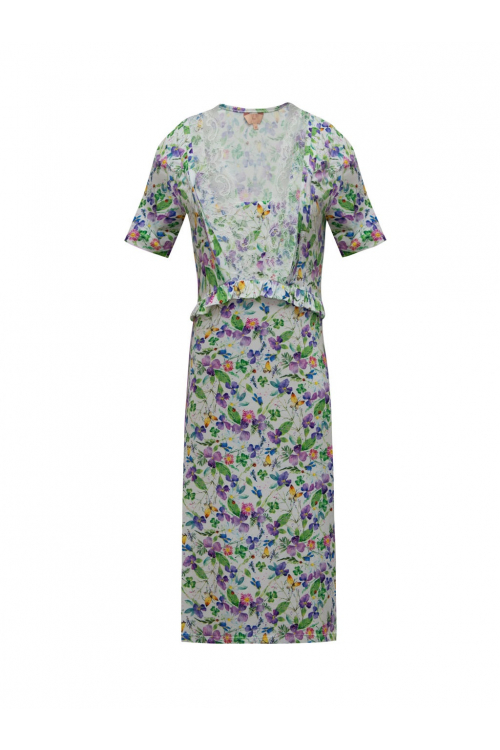 Camisola Curta Violeta