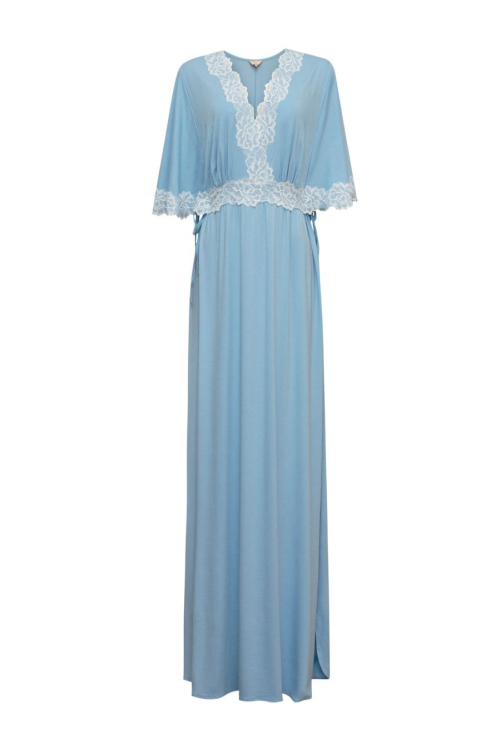 Kaftan Longo Ocean-Azul Jacinto